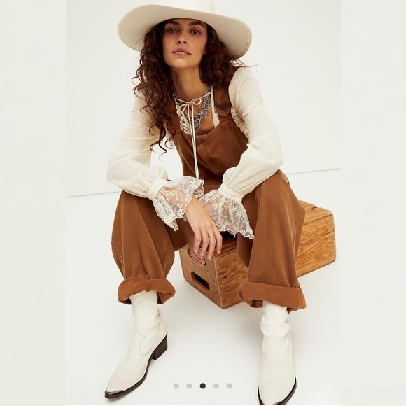 FREE PEOPLE Hunter Denim Overall | NWT - Picture 2 of 13